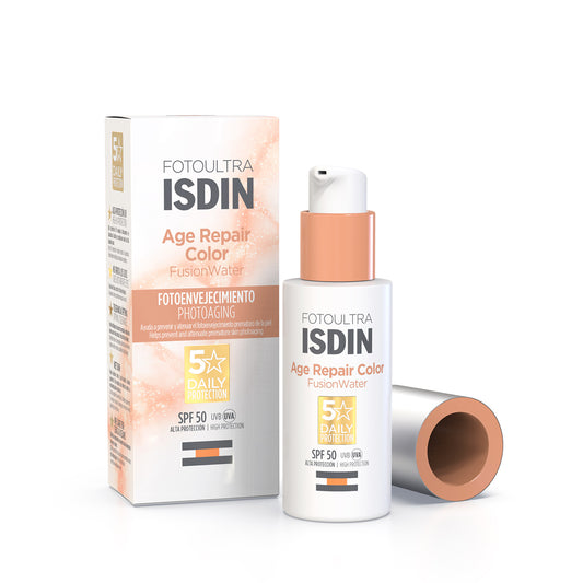 Isdin - FotoUltra Age Repair Color SPF50 Fotoprotector Facial 50ml