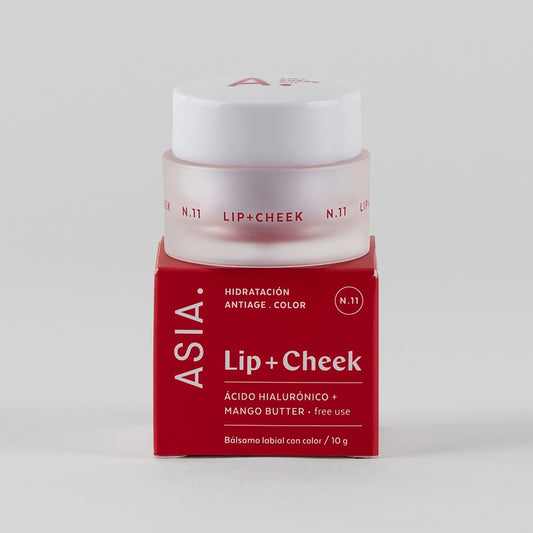 ASIA Skincare - Lip + Cheek N.11 Cherry 10gr - Bálsamo Labial Con Color