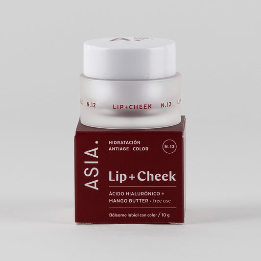ASIA Skincare - Lip + Cheek N.12 Blackberry 10gr - Bálsamo Labial con Color