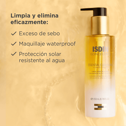 Isdinceutics - Essential Cleansing 200ml Aceite Limpiador Facial