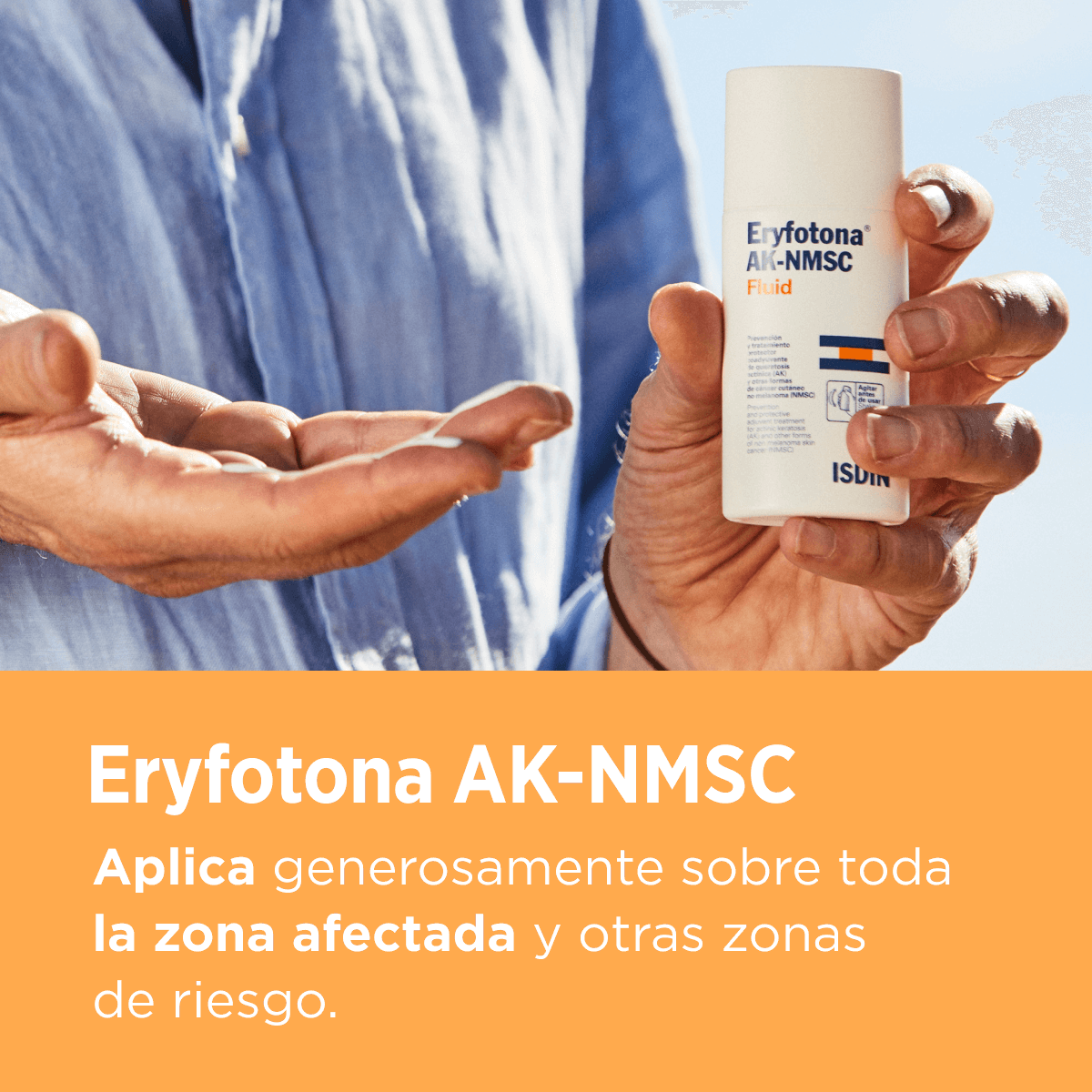 Isdin - Eryfotona AK-MNSC Fluid SPF50+ 50ml Protector Solar para Daño Actínico