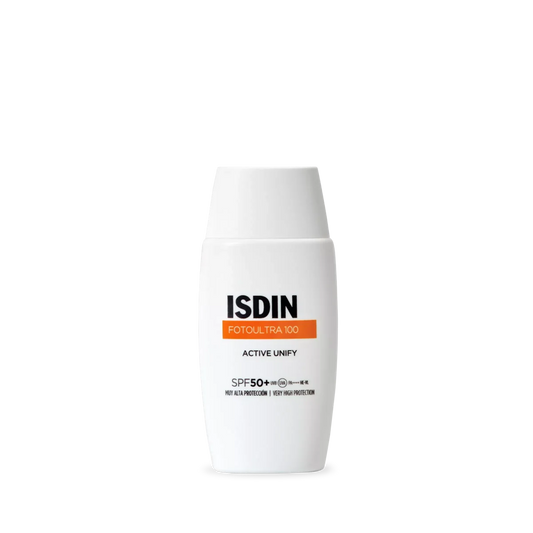 Isdin - FotoUltra 100 Active Unify SPF50+ Fusion Fluid Fotoprotector Facial 50ml