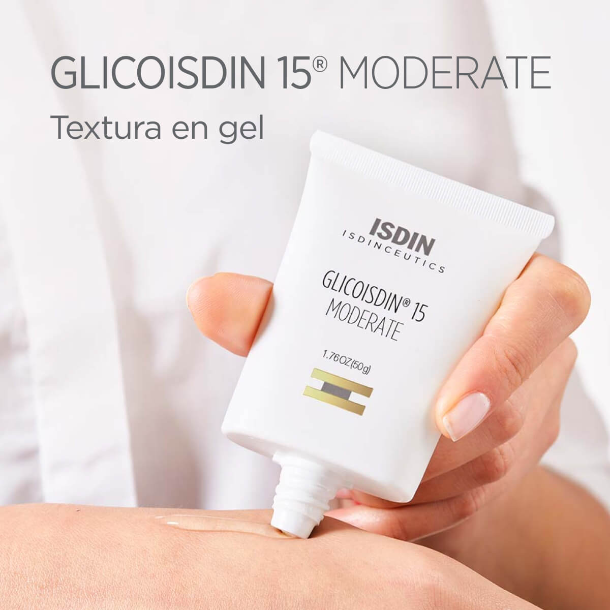 Isdinceutics - Gel Glicoisdin 15 Moderate Gel Facial con Efecto Peeling 50gr