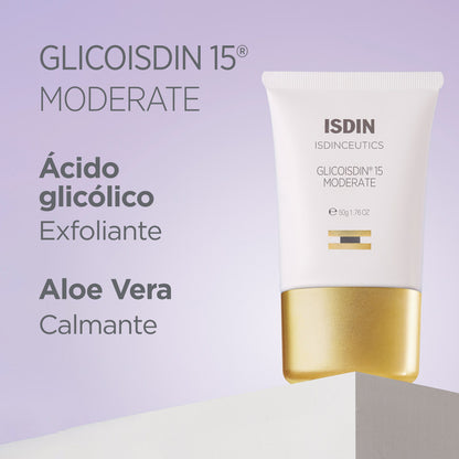 Isdinceutics - Gel Glicoisdin 15 Moderate Gel Facial con Efecto Peeling 50gr