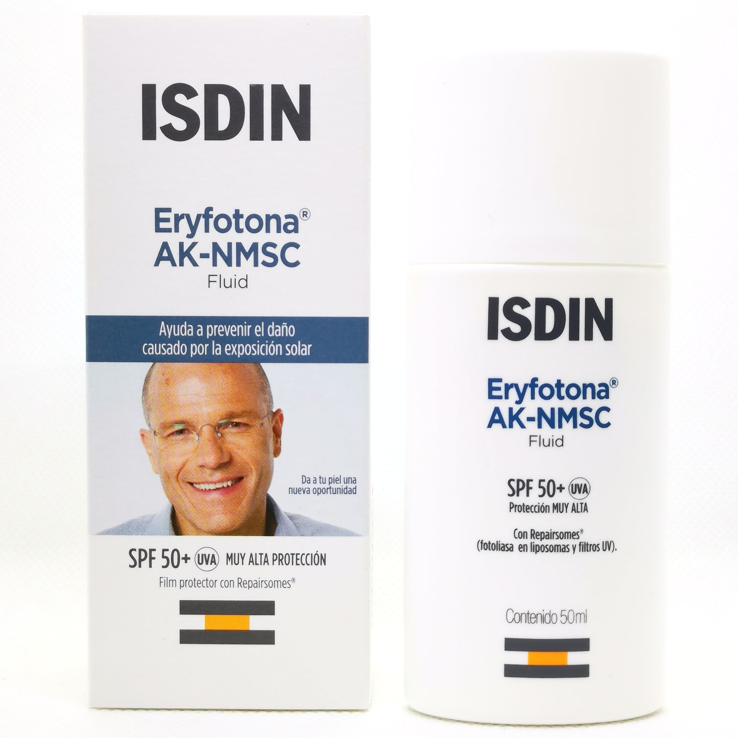 Isdin - Eryfotona AK-MNSC Fluid SPF50+ 50ml Protector Solar para Daño Actínico