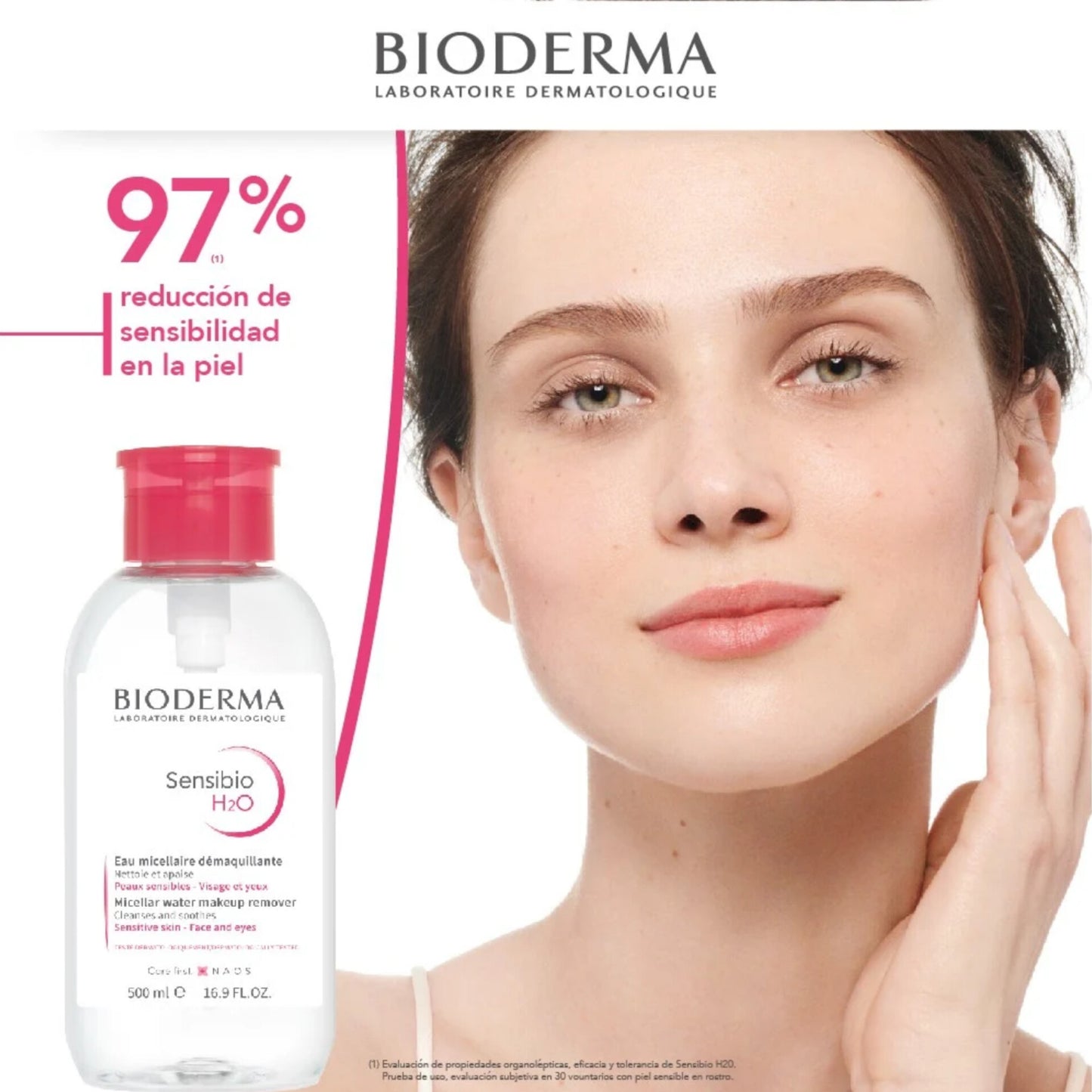 Bioderma - Sensibio H2O Agua Micelar 500ml Con Pompa