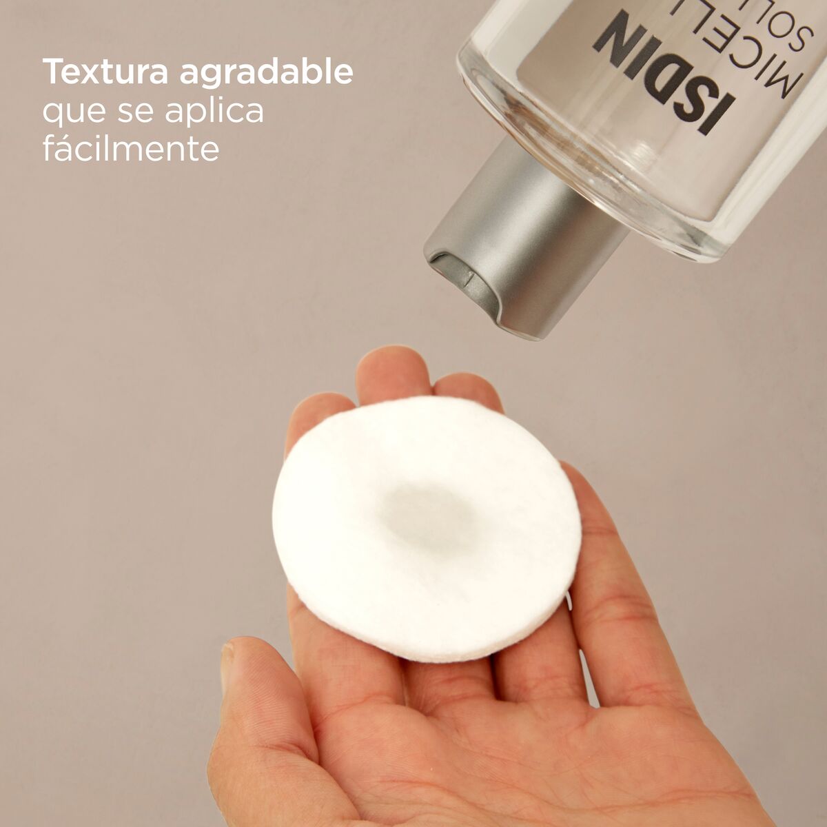 Isdin - Miscellar Solution 400ml Limpieza Facial Hidratante Desmaquillante