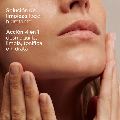 Isdin - Miscellar Solution 400ml Limpieza Facial Hidratante Desmaquillante