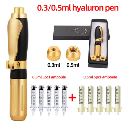 Hyaluronic Pen, atomizador de 0.3 y 0.5 ml