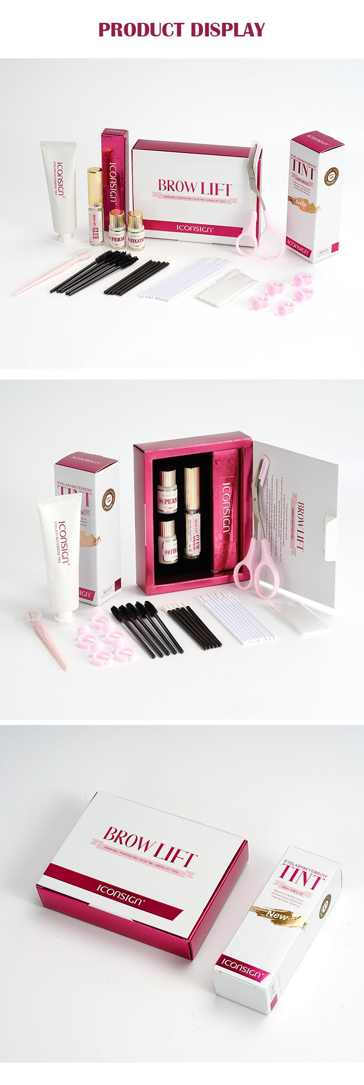 Kit Lifting de Cejas con Herramientas