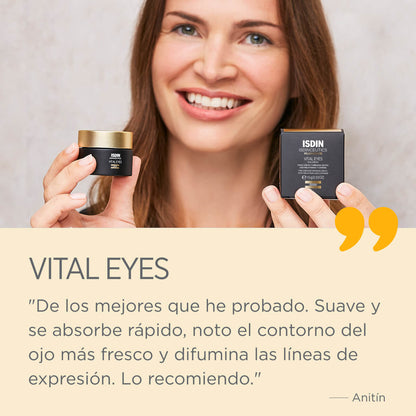 Isdinceutics - Vital Eyes 15gr Contorno de Ojos Antiarrugas